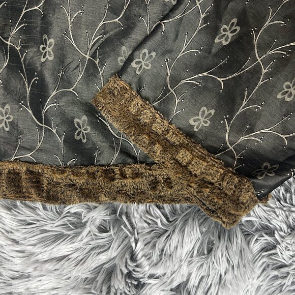 Broadway Vintage Collection NY Floral Embroidered Jacket One Size See Photos - Picture 11 of 12